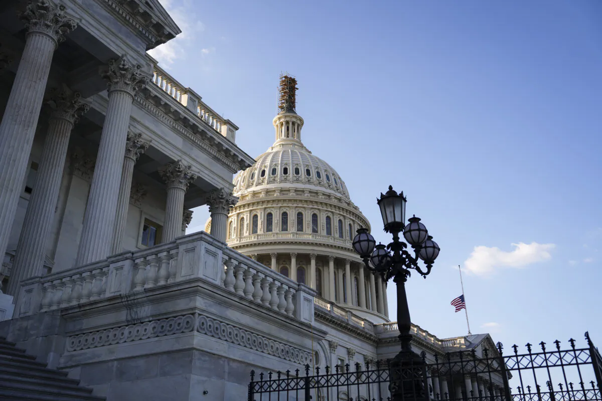 The U.S. Capitol building in Washington on Oct. 3, 2023. (Madalina Vasiliu/The Epoch Times)