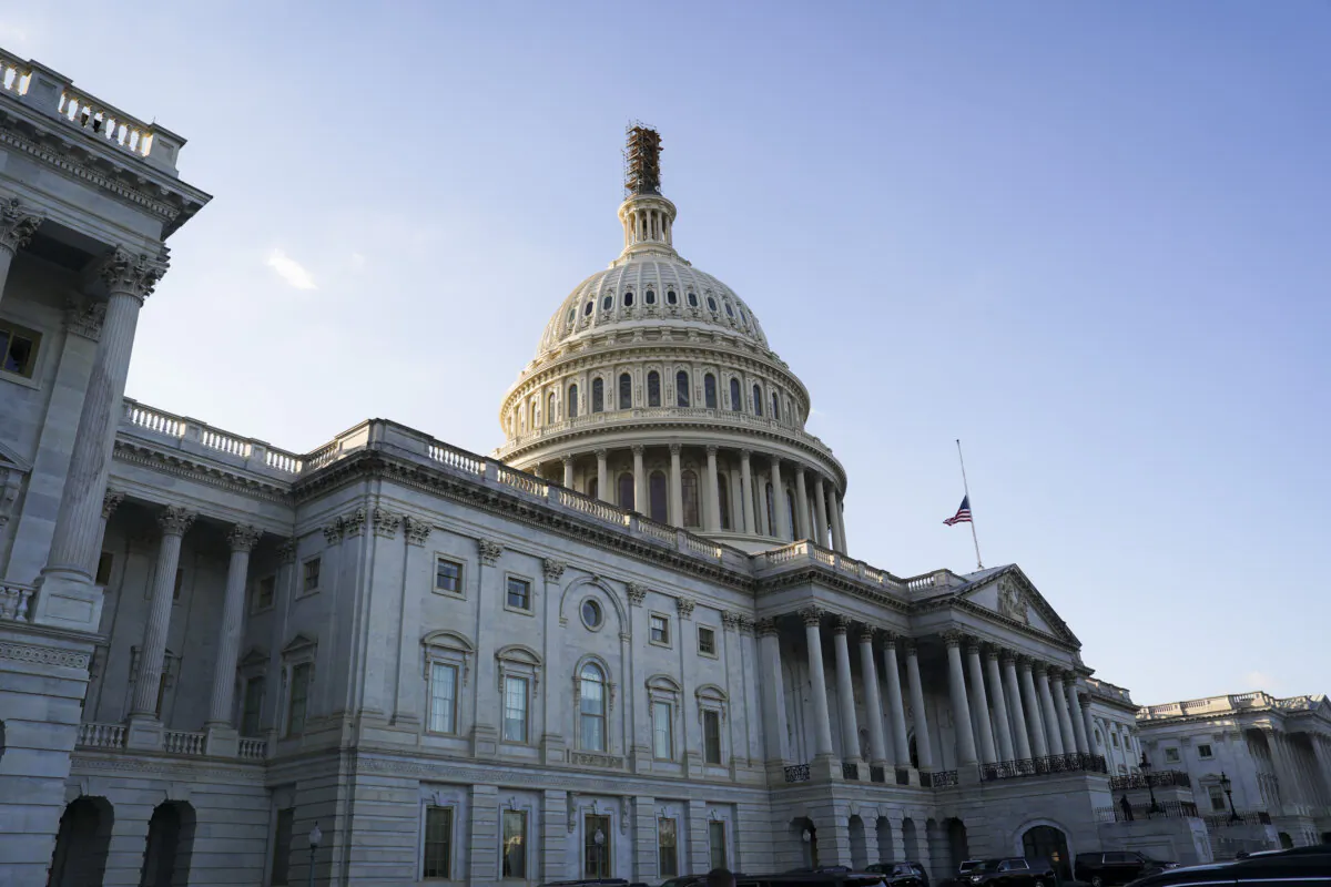 The U.S. Capitol building in Washington on Oct. 3, 2023. (Madalina Vasiliu/The Epoch Times)