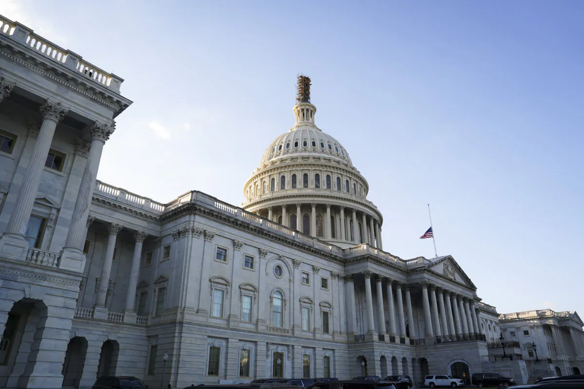 The U.S. Capitol building in Washington on Oct. 3, 2023. (Madalina Vasiliu/The Epoch Times)