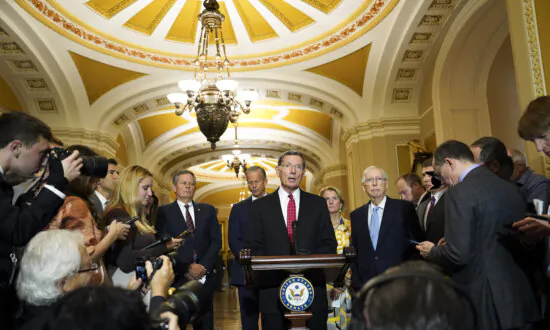 GOP Senators Hold Press Conference After Visit to Southern Border