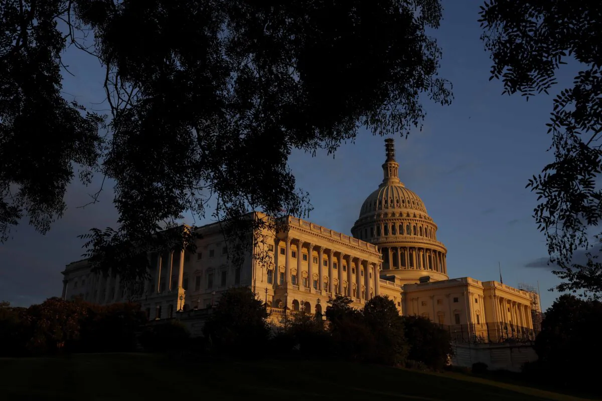 The U.S. Capitol Building in Washington, on Sept. 30, 2023. (Anna Moneymaker/Getty Images)