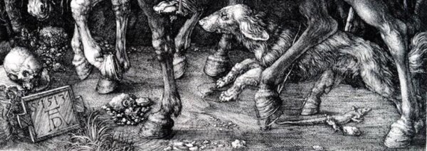 "The Knight, Death, and the Devil" by Albrecht Dürer