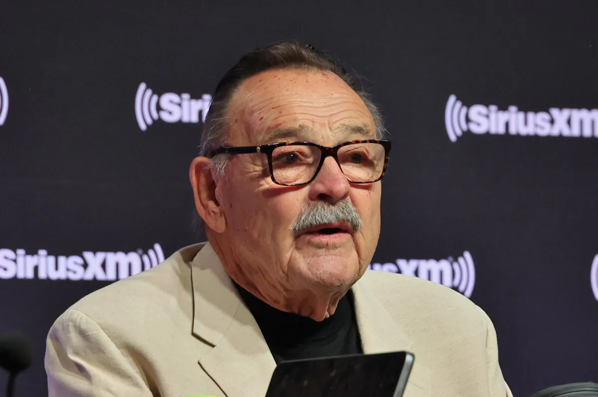 NFL Hall of Fame linebacker Dick Butkus attends SiriusXM At Super Bowl LVII  in Phoenix on Feb. 10, 2023. (Cindy Ord/Getty Images for SiriusXM)
