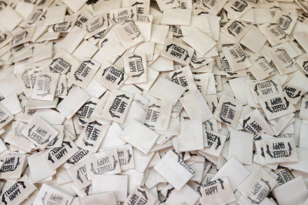 Glassine pouches of confirmed fentanyl are displayed at the Drug Enforcement Administration Northeast Regional Laboratory on Oct. 8, 2019, in New York. (Don Emmert/AFP via Getty Images)