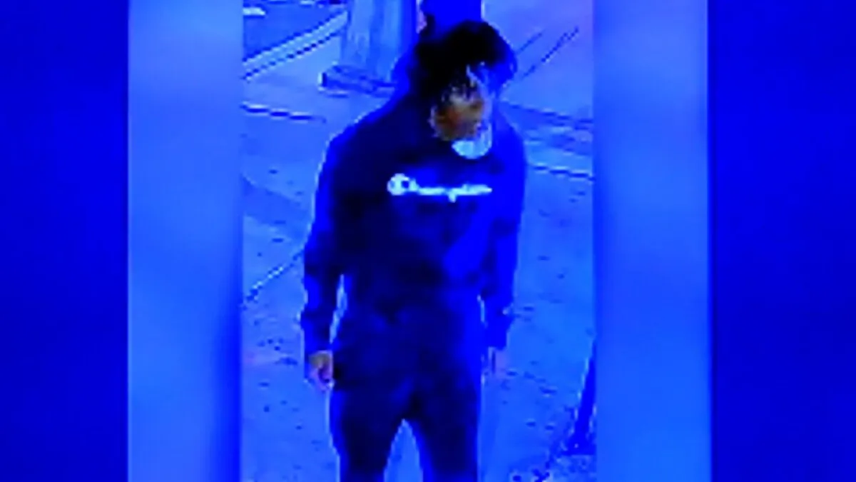 A still image from the New York Police Department's crime stats briefing on Oct. 4, 2023, shows Ryan Carson, the suspect accused of fatally stabbing Ryan Carson in N.Y.C. on Oct. 2, 2023. (Courtesy of NYPD)