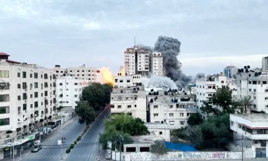 Israel Air Strikes Hit Gaza After Hamas Launches Surprise Attack