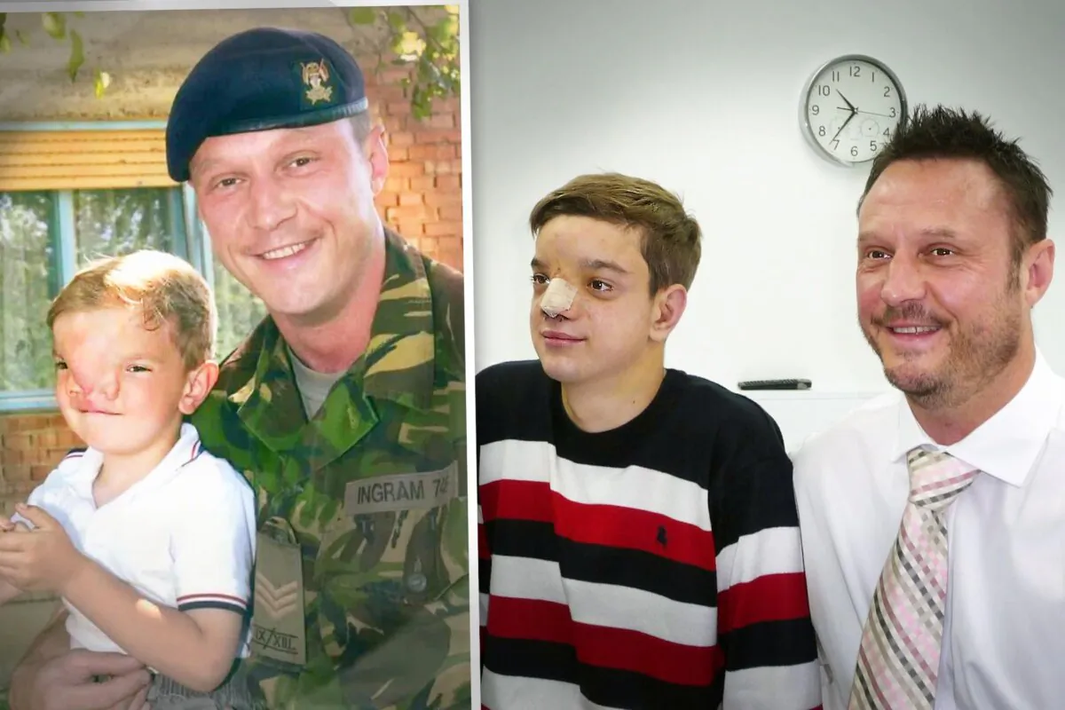 Left: (Courtesy of Soldier Magazine via Wayne Ingram); Right: (Courtesy of Wayne Ingram) 