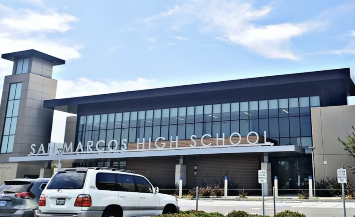 San Marcos High School in San Marcos, Calif. (Google Maps/Screenshot via The Epoch Times)