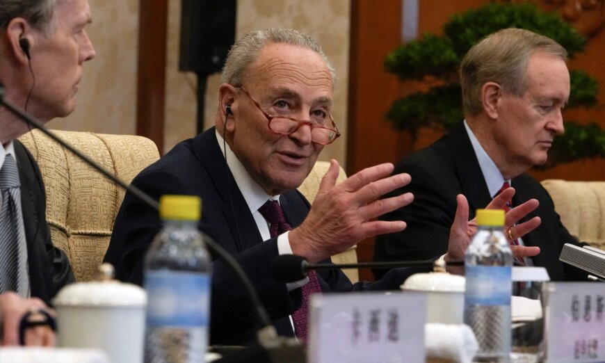 Schumer challenges Xi over China’s ‘disappointing’ stance on Israel-Hamas conflict.