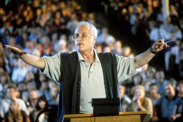 Glenn Holland (Richard Dreyfuss), in "Mr. Holland's Opus." (Buena Vista Pictures Distribution)