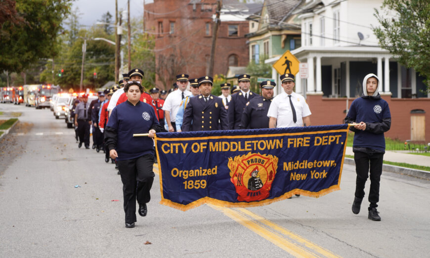 Middletown Firefighters dazzle in 160th Inspection Parade.