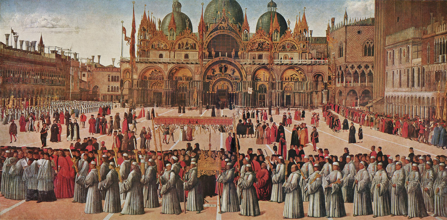 Procession in Saint Mark's Square