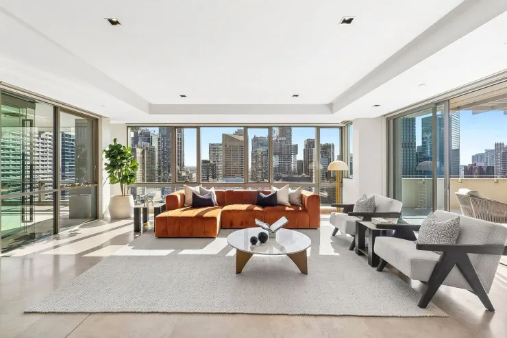 Liu Xiaoqing's sub-penthouse in The Residence at Hyde Park is wished to set an $18 million high for the architect Scott Carver-designed tower. (Domain)