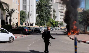 View of Ashkelon in Southern Israel After Hamas Threat