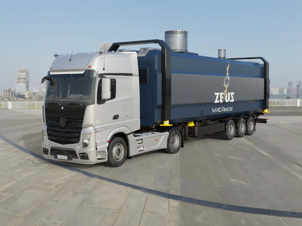 NANO Nuclear Energy's "ZEUS" Advanced Portable Microreactor. (Courtesy of NANO Nuclear Energy)