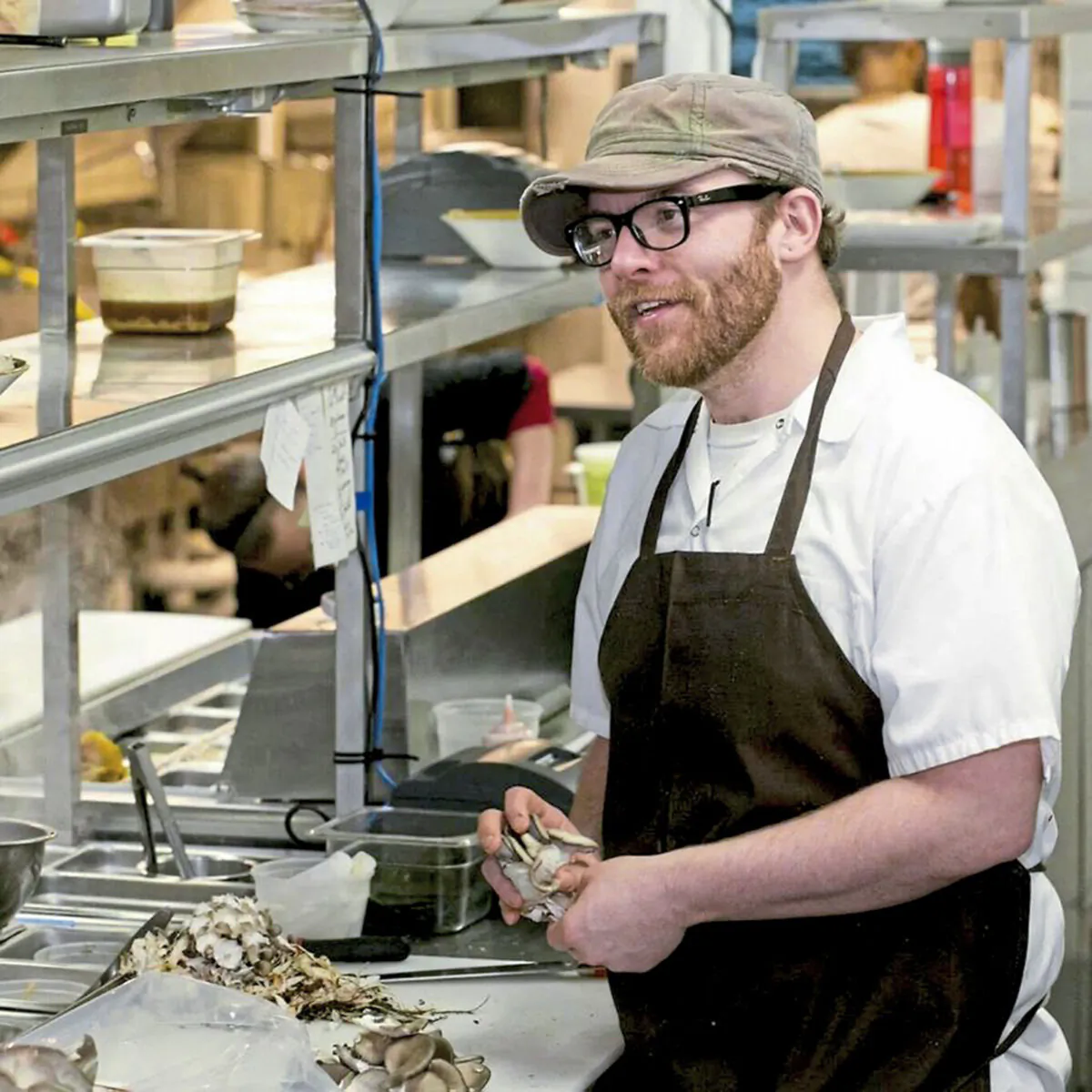Curtis Gamble runs rthe kitchen at Station in Bloomfield. (John Colombo/Pittsburgh Post-Gazette/TNS)