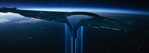 space ship in THE CREATOR