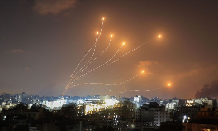 View of Gaza Skyline as Israel Bombards Hamas Targets (Oct. 12, Part 2 ...