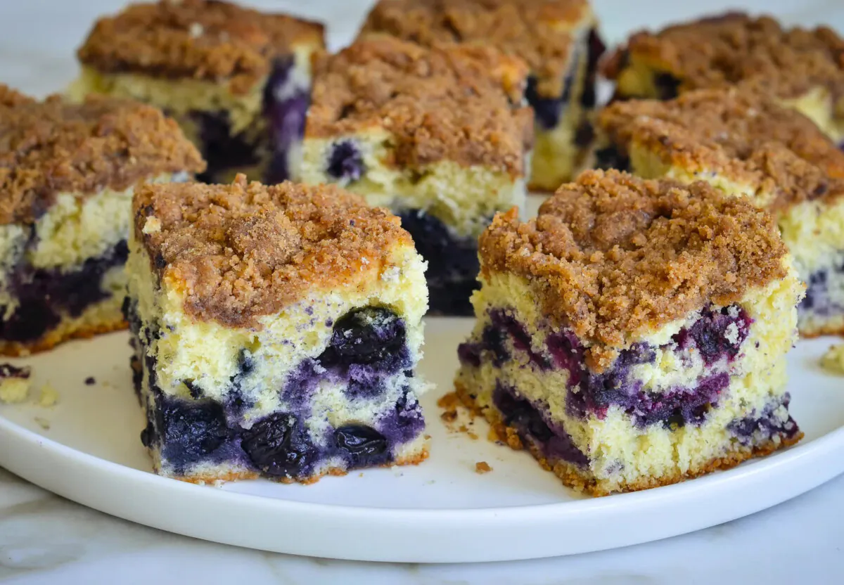 My version is updated with lemon zest to complement the flavor of the blueberries. (Courtesy of Jennifer Segal)