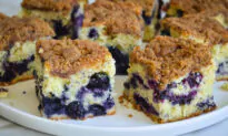Blueberry Coffee Cake (aka Boy Bait)