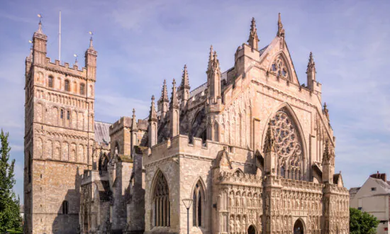 The Gothic Beauty of England’s Exeter Cathedral