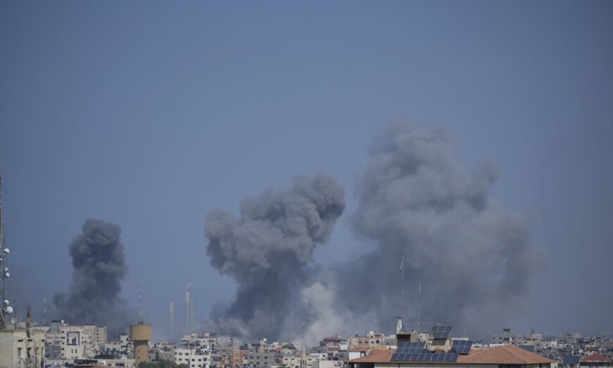LIVE: Gaza Skyline Under Attack by Israel (Oct. 13, Part 1)
