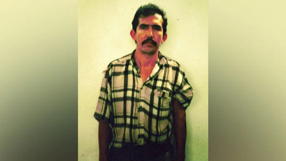 Luis Alfredo Garavito in Bogota, Colombia. (Colombia Police via AP)