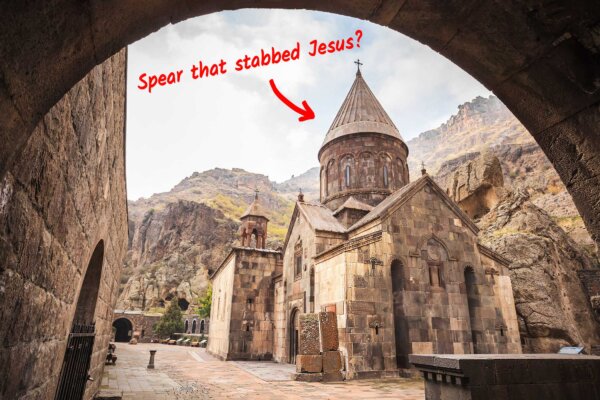 This Monastery Carved Out of Stone Cliff in 4th Century Held the ‘Holy Spear’ That Stabbed Jesus