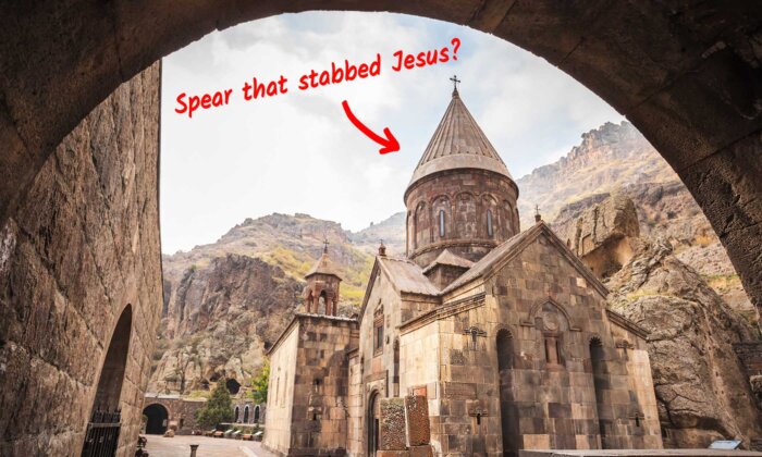 This Monastery Carved out of Stone Cliff in 4th Century Held the ‘Holy Spear’ That Stabbed Jesus