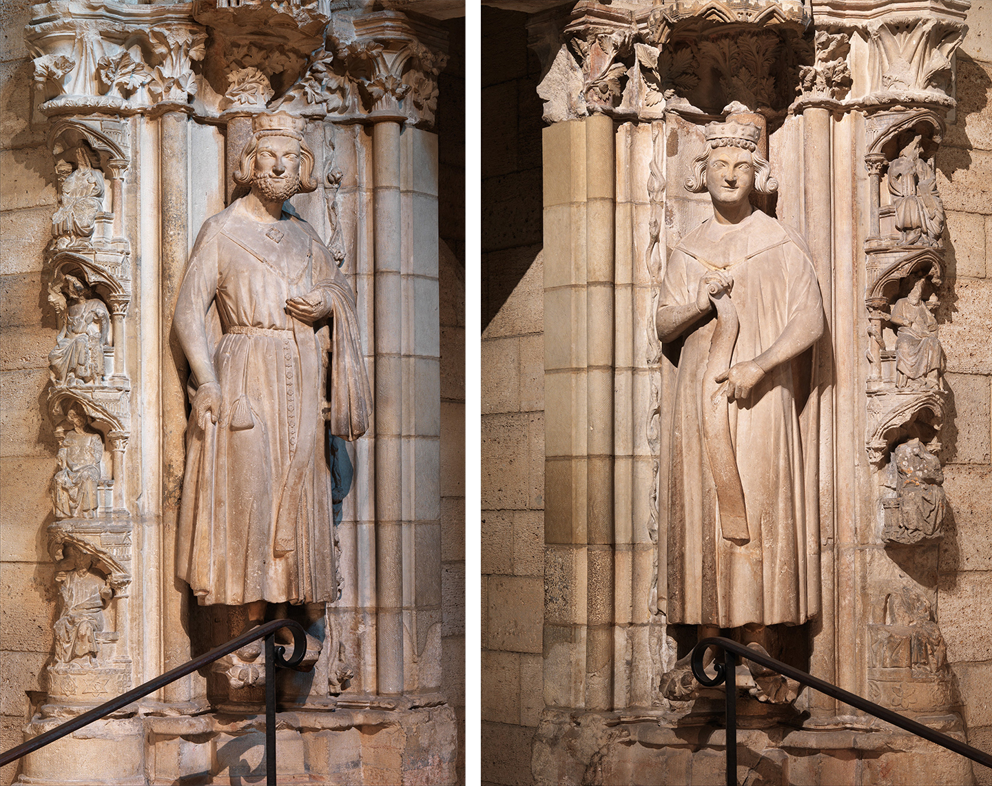 King Clovis and his son Clothar