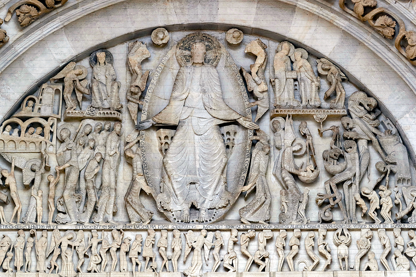 Last Judgment by Gislebertus.
