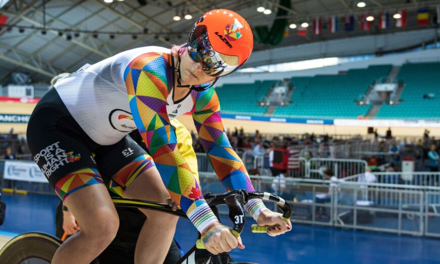 Transgender athletes dominate Illinois women’s cycling race.