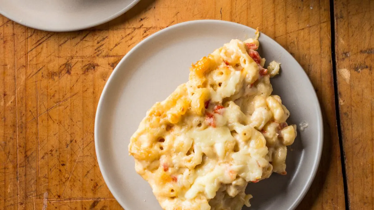 Fans of creamy, tangy pimento cheese love it on sandwiches. We wanted it with macaroni. (America's Test Kitchen/TNS)