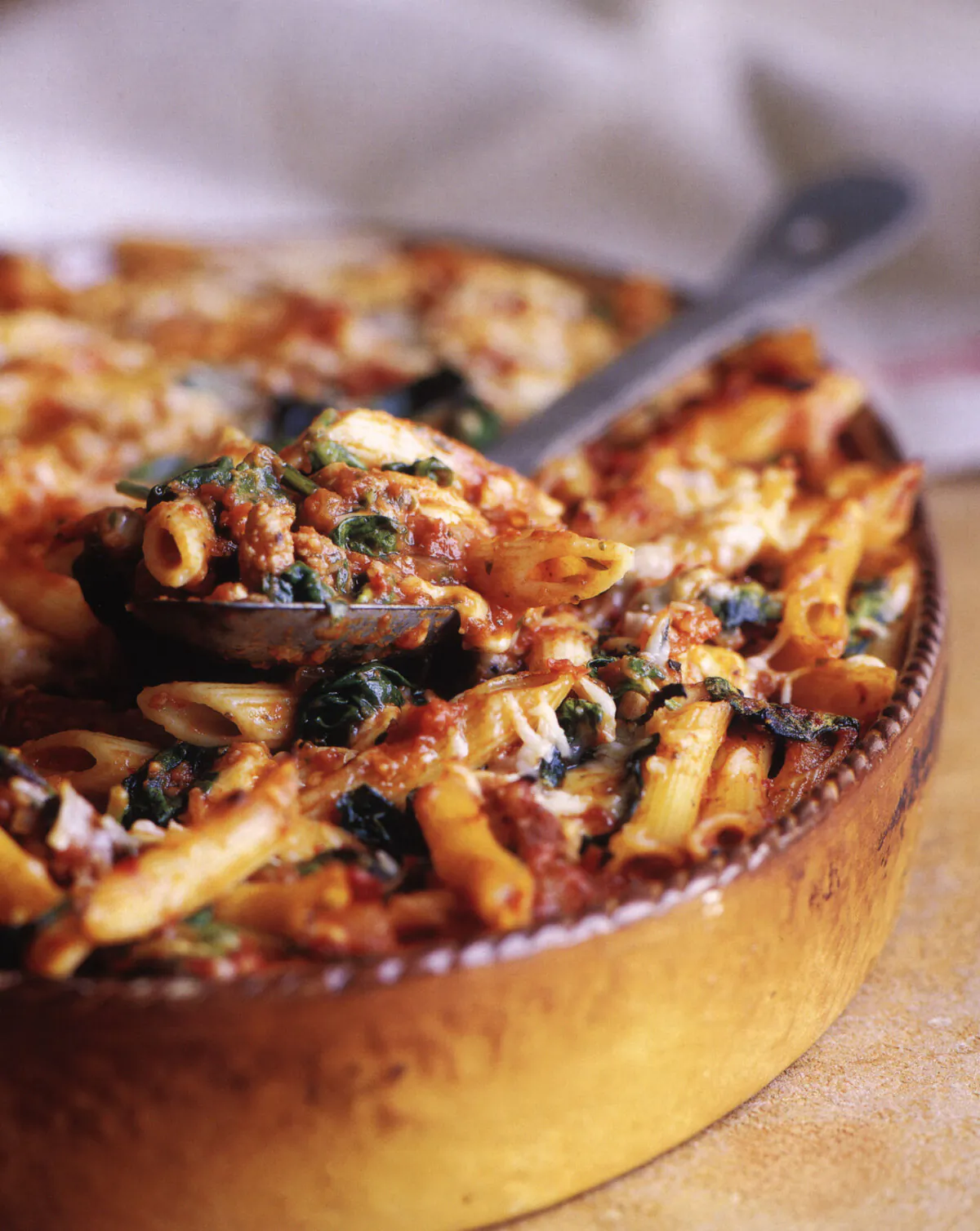 This one-dish vegetarian standout can be completely made a day ahead of serving, covered and refrigerated. (Noel Barnhurst/TNS) 