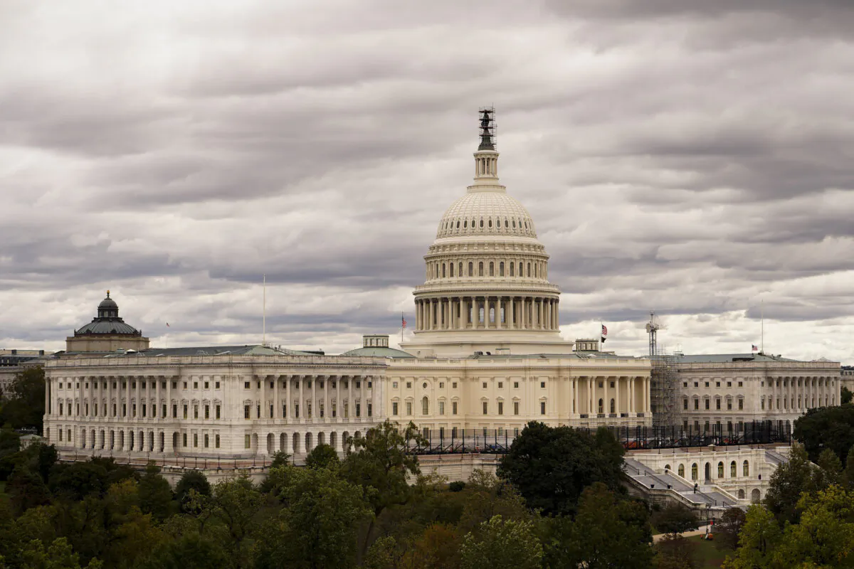 The U.S. Capitol Building in Washington on Oct. 16, 2023. (Madalina Vasiliu/The Epoch Times)