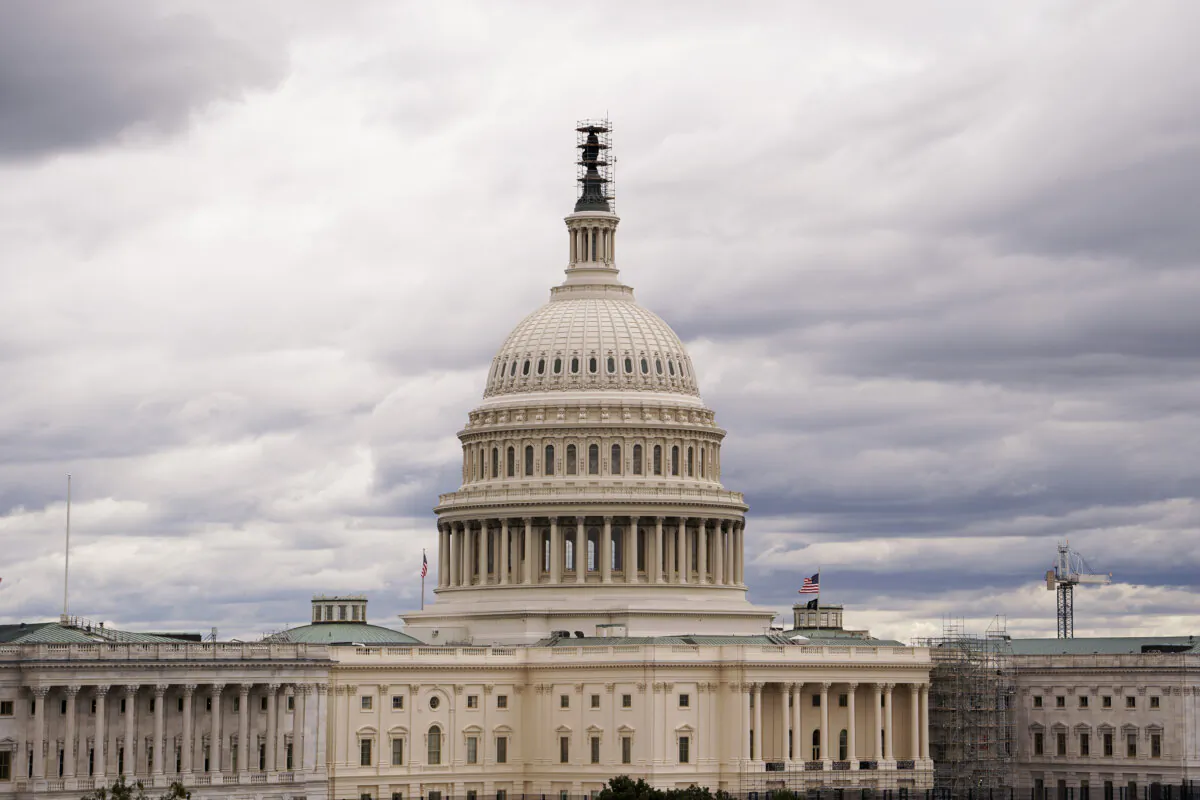 The U.S. Capitol Building in Washington on Oct. 16, 2023. (Madalina Vasiliu/The Epoch Times)