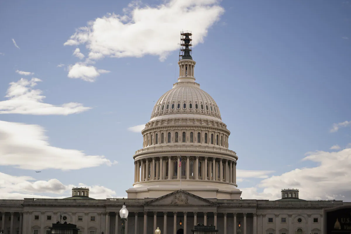 The U.S. Capitol Building in Washington on Oct. 16, 2023. (Madalina Vasiliu/The Epoch Times)