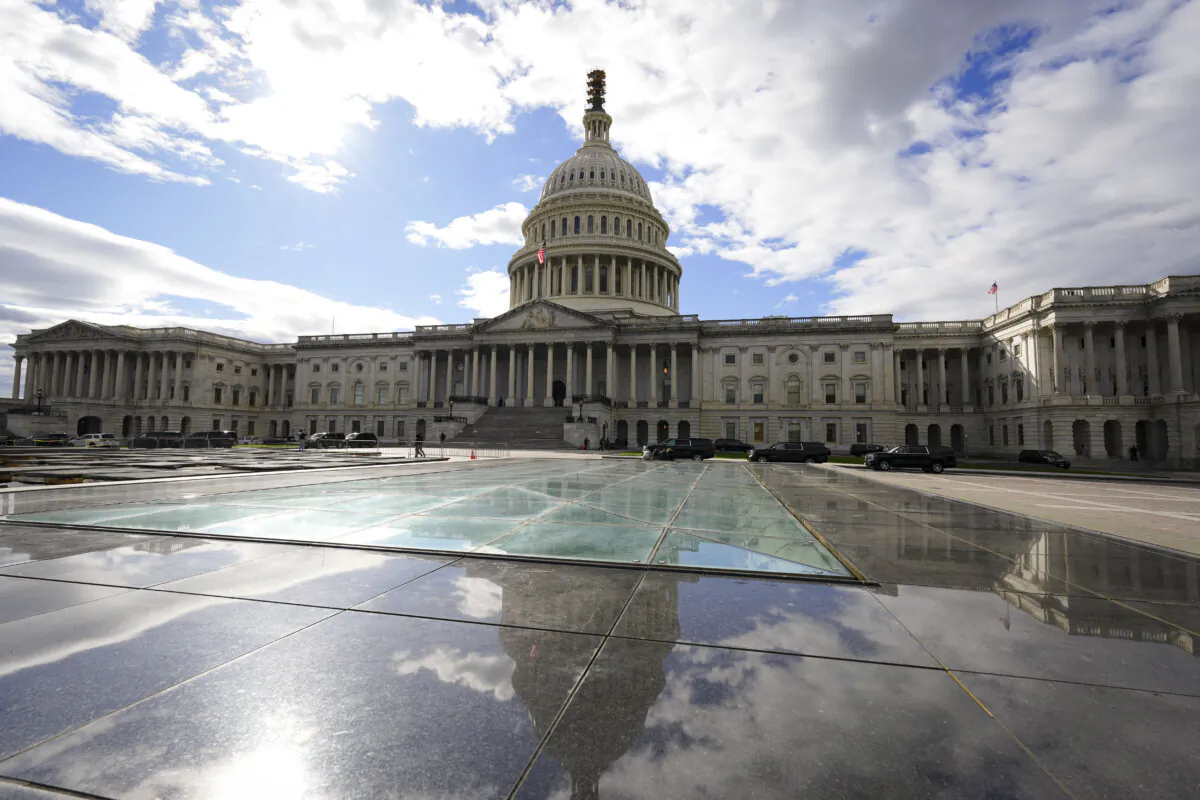The U.S. Capitol Building in Washington on Oct. 16, 2023. (Madalina Vasiliu/The Epoch Times)