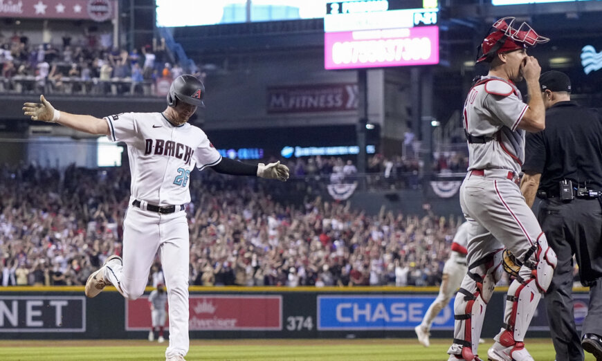 Alek Thomas' homer and Gabriel Moreno's single drive in a combined three  runs to give Diamondbacks a 6-5 lead over Phillies