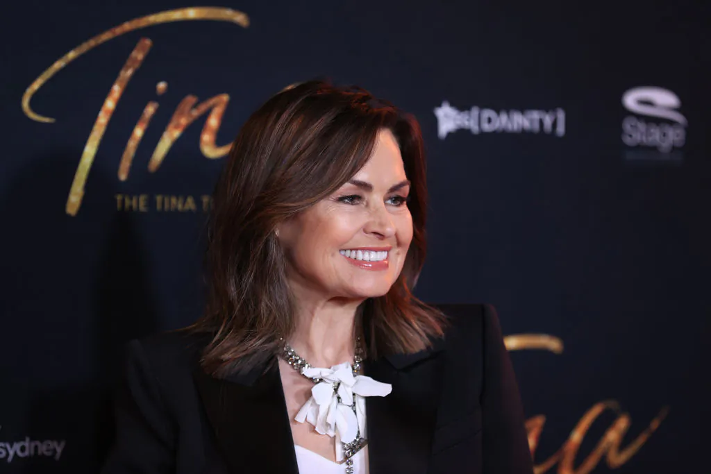 Lisa Wilkinson attends opening night of "Tina - The Tina Turner Musical" at Theatre Royal Sydney in Sydney, Australia, on May 18, 2023. (Lisa Maree Williams/Getty Images)