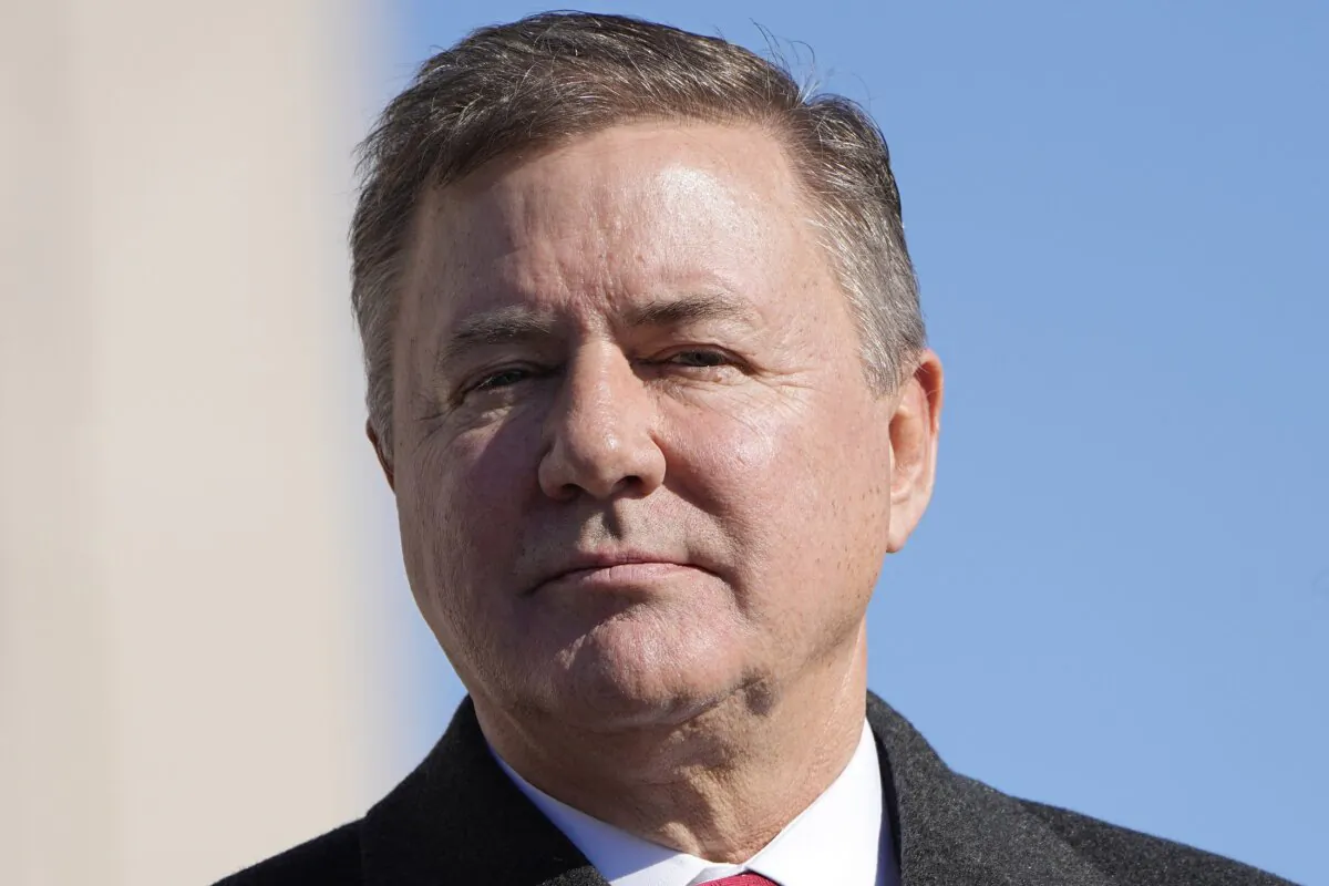 Oklahoma Attorney General Gentner Drummond in Oklahoma City on Jan. 9, 2023. (Sue Ogrocki/AP Photo)