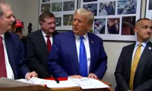 ‘I’m Staying Above It’: Trump on House Speaker Race While Officially Filing to Be on New Hampshire Primary Ballot