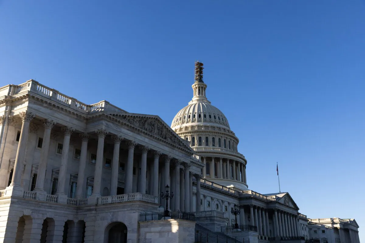 The U.S. Capitol building in Washington on Oct. 23, 2023. (Julia Nikhinson/AFP via Getty Images)