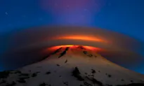 Photo of Dramatic Cloud Rings Over a Volcano Wins ﻿Weather Photographer of the Year 2023