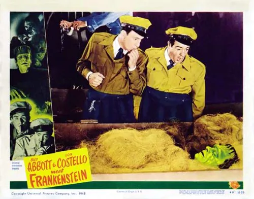 When America’s Comedy Duo Met the Universal Monsters