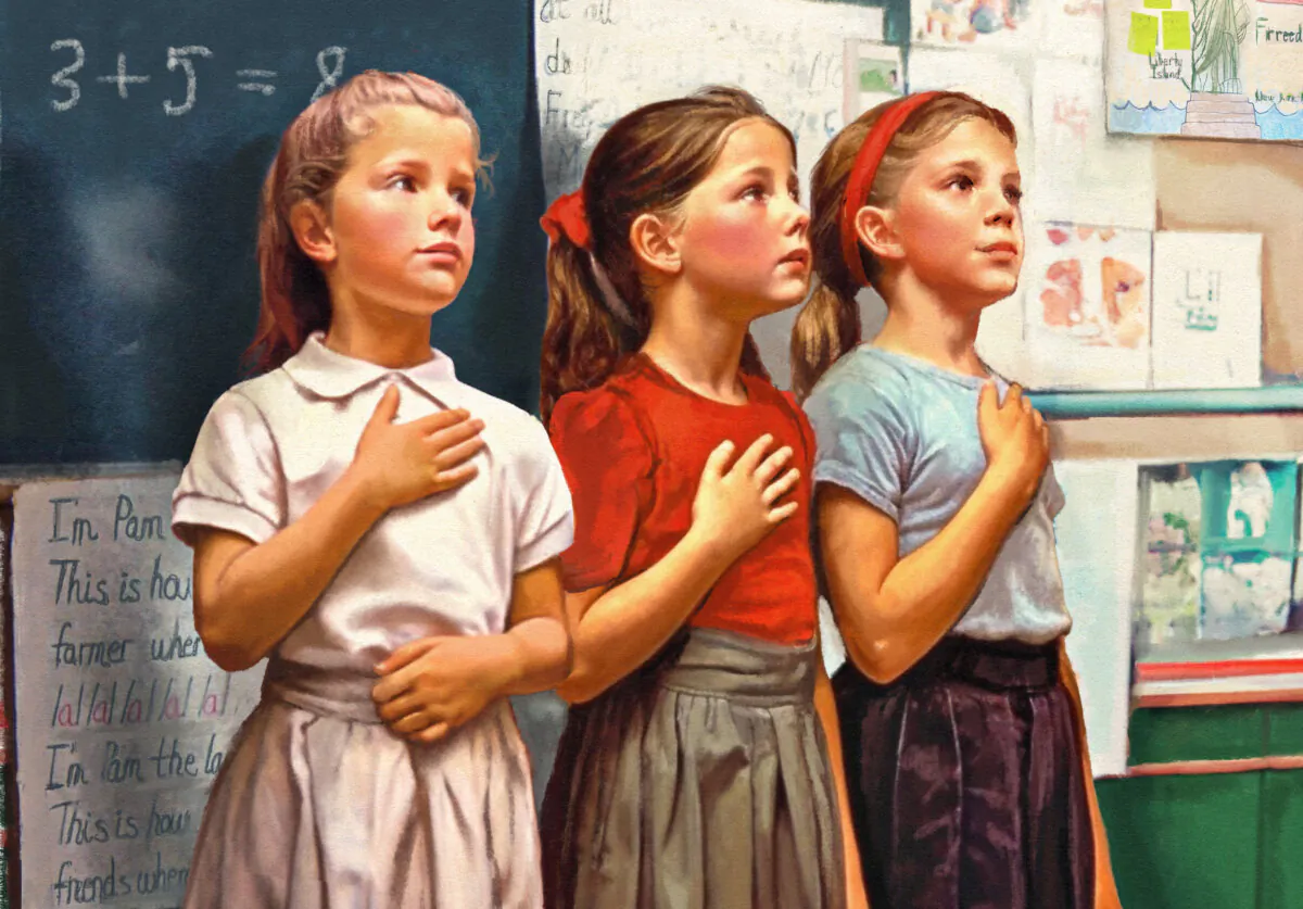 As a result of cultivating patriotism and community in students, we also teach them kindness. (Biba Kayewich)