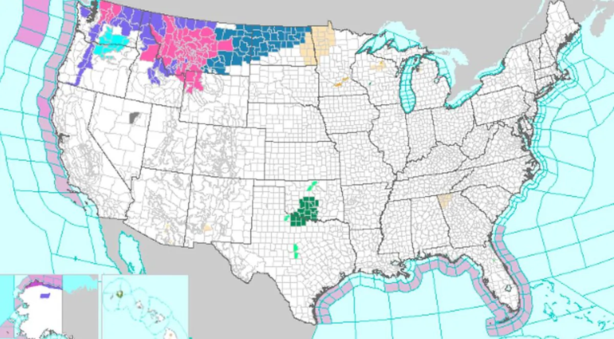 The first "significant" snow of the season is coming for the northwestern United States and portions of the northern Plains states starting Tuesday evening, federal officials say. (National Weather Service)