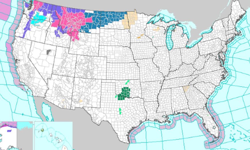 Federal agency warns of first winter storm of the season.