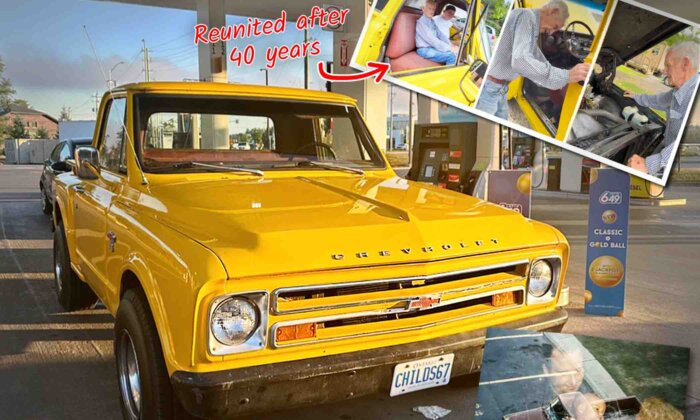 Man Surprises 95-Year-Old Great-Grandpa With His 1967 Chevy, Takes Him on First Drive in 40 Years