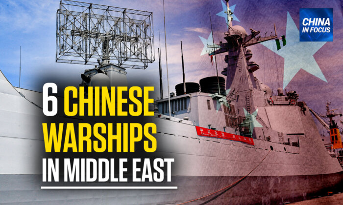 China Stations 6 Warships in Middle East